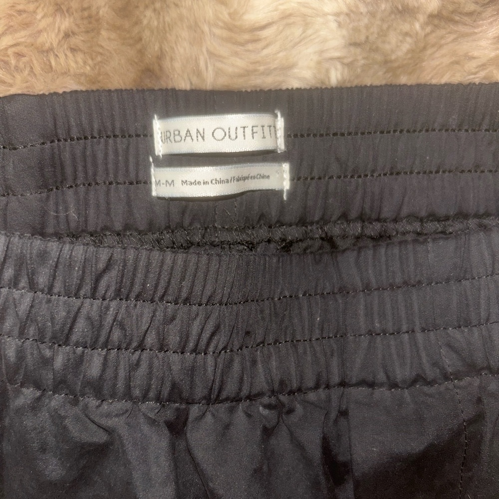 Urban Outfitters Black Cargo Joggers